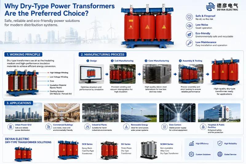 Kodėl sausojo tipo galios transformatoriai tapo naujais mėgstamiausiais šiuolaikinėse energijos paskirstymo sistemose?